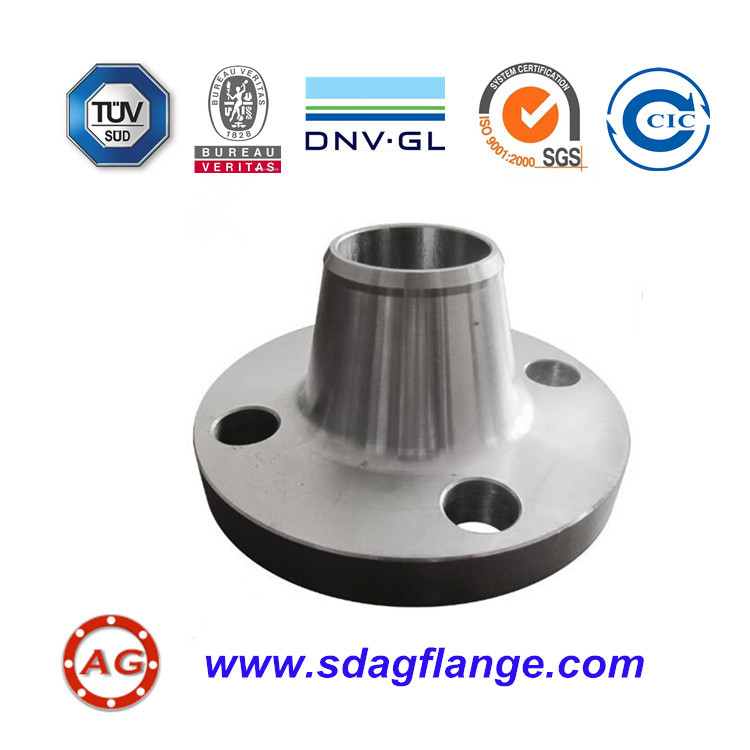 ขนาดมาตรฐาน A105 2 นิ้ว Pipe WN Flange